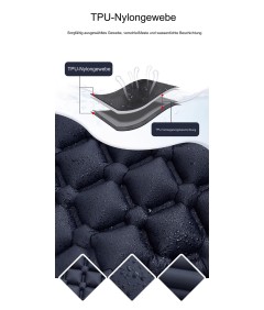 WHOLESALEWIN™ Isomatte Ultraleicht Selbstaufblasend Geeignet für zwei Personen Camping und Reisen Luftmatratze für Zelt