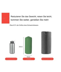 WHOLESALEWIN™ Isomatte Ultraleicht Aufblasbare Camping und Reisen Feuchtigkeitsbeständig Luftmatratze für Zelt
