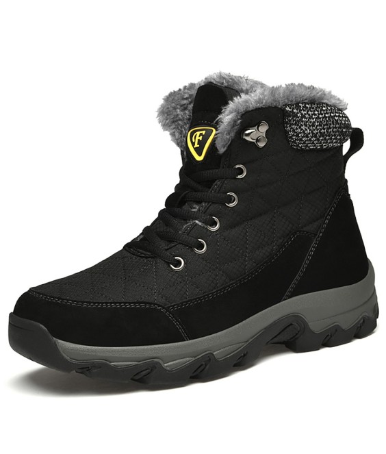 WHOLESALEWIN™ Große Größe Gummi Rutschfeste und Baumwolle Warme Männer Schnee Stiefel Baumwolle Schuhe