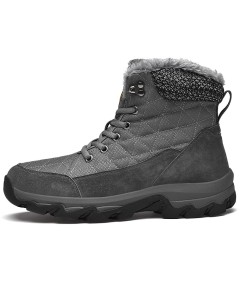 WHOLESALEWIN™ Große Größe Gummi Rutschfeste und Baumwolle Warme Männer Schnee Stiefel Baumwolle Schuhe