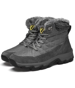 WHOLESALEWIN™ Große Größe Gummi Rutschfeste und Baumwolle Warme Männer Schnee Stiefel Baumwolle Schuhe