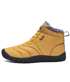WHOLESALEWIN™ Große Herren Schneestiefel mit Rutschfester Gummisohle Baumwolle Stiefel