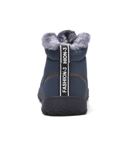 WHOLESALEWIN™ Große Herren Schneestiefel mit Rutschfester Gummisohle Baumwolle Stiefel