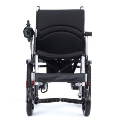 Carbon Steel Frame Electric Wheelchair Foldable Left Right Lightweight Intelligent Power Wheelchair for Adults