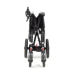 Ultra light Aluminum Alloy Folding Lithium Battery Elderly Electric Wheelchair Portable Disabled Power Wheelchair