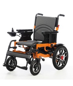Carbon Steel Frame Electric Wheelchair Left Right Foldable Portable Disabled Intelligent Motorized Electric Wheelchair