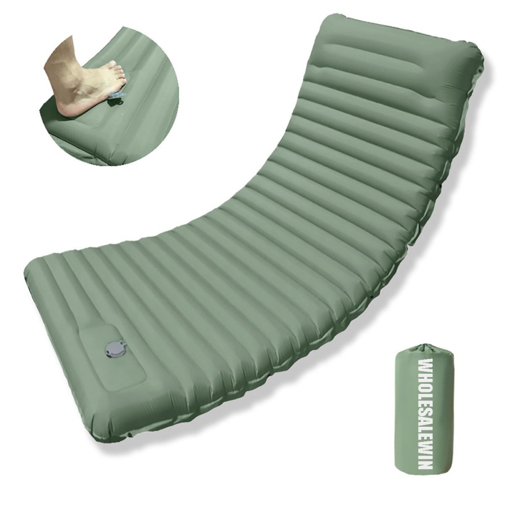WHOLESALEWIN™ Isomatte Ultraleicht Selbstaufblasend Camping und Reisen Feuchtigkeitsbeständig Luftmatratze für Zelt