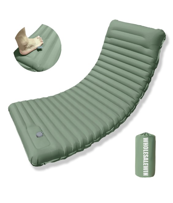 WHOLESALEWIN™ Isomatte Ultraleicht Selbstaufblasend Camping und Reisen Feuchtigkeitsbeständig Luftmatratze für Zelt