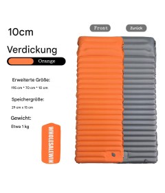 WHOLESALEWIN™ Isomatte Ultraleicht Selbstaufblasend Camping und Reisen Feuchtigkeitsbeständig Luftmatratze für Zelt