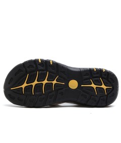 WHOLESALEWIN™ Sandalen Herren mit klettverschluss Outdoorsandalen Sommer Trekkingsandalen Leder Strand Wandersandale