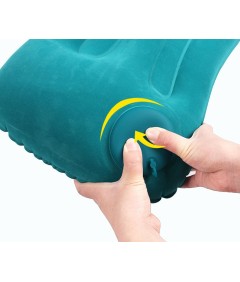 WHOLESALEWIN™ ultraleichtes selbst aufblasbares Camping Kissen für Outdoor-Abenteuer Wandern Rucksackreisen und Bikepacking