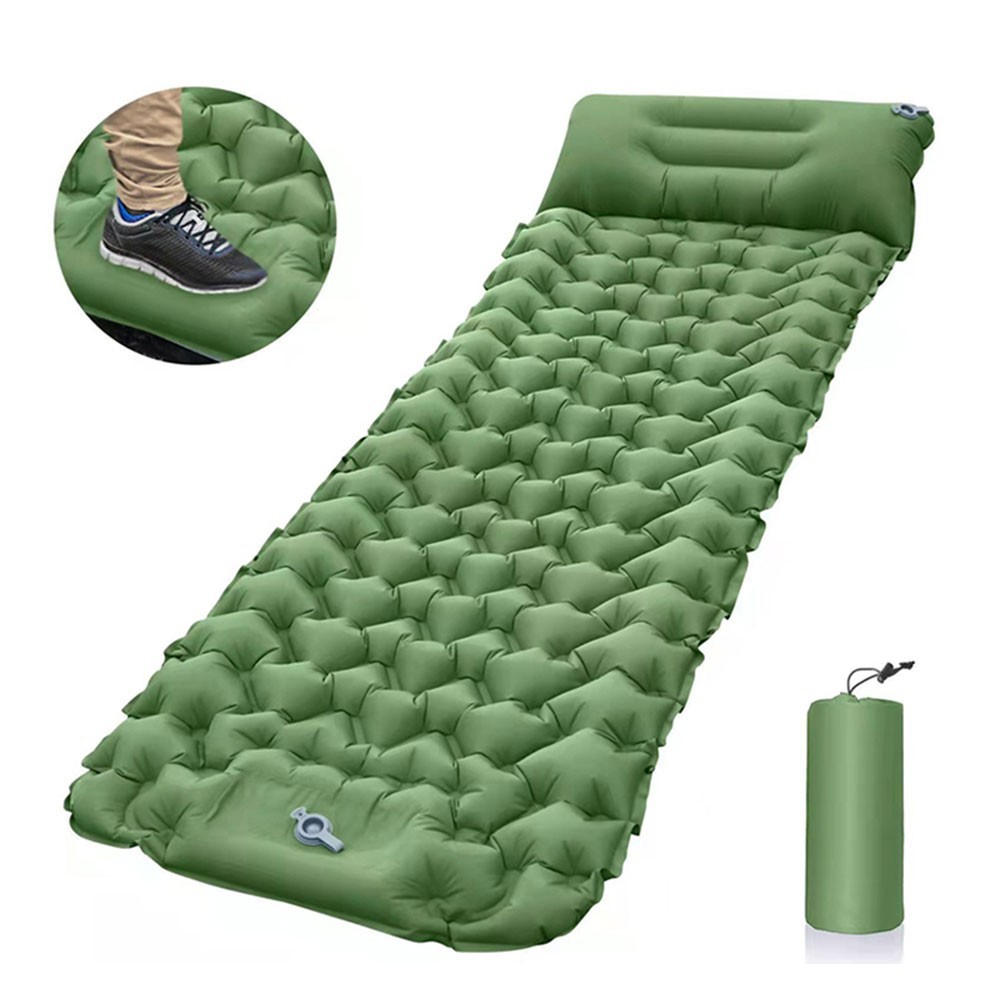 WHOLESALEWIN™ Isomatte Ultraleicht Selbstaufblasend Camping und Reisen Feuchtigkeitsbeständig Luftmatratze für Zelt