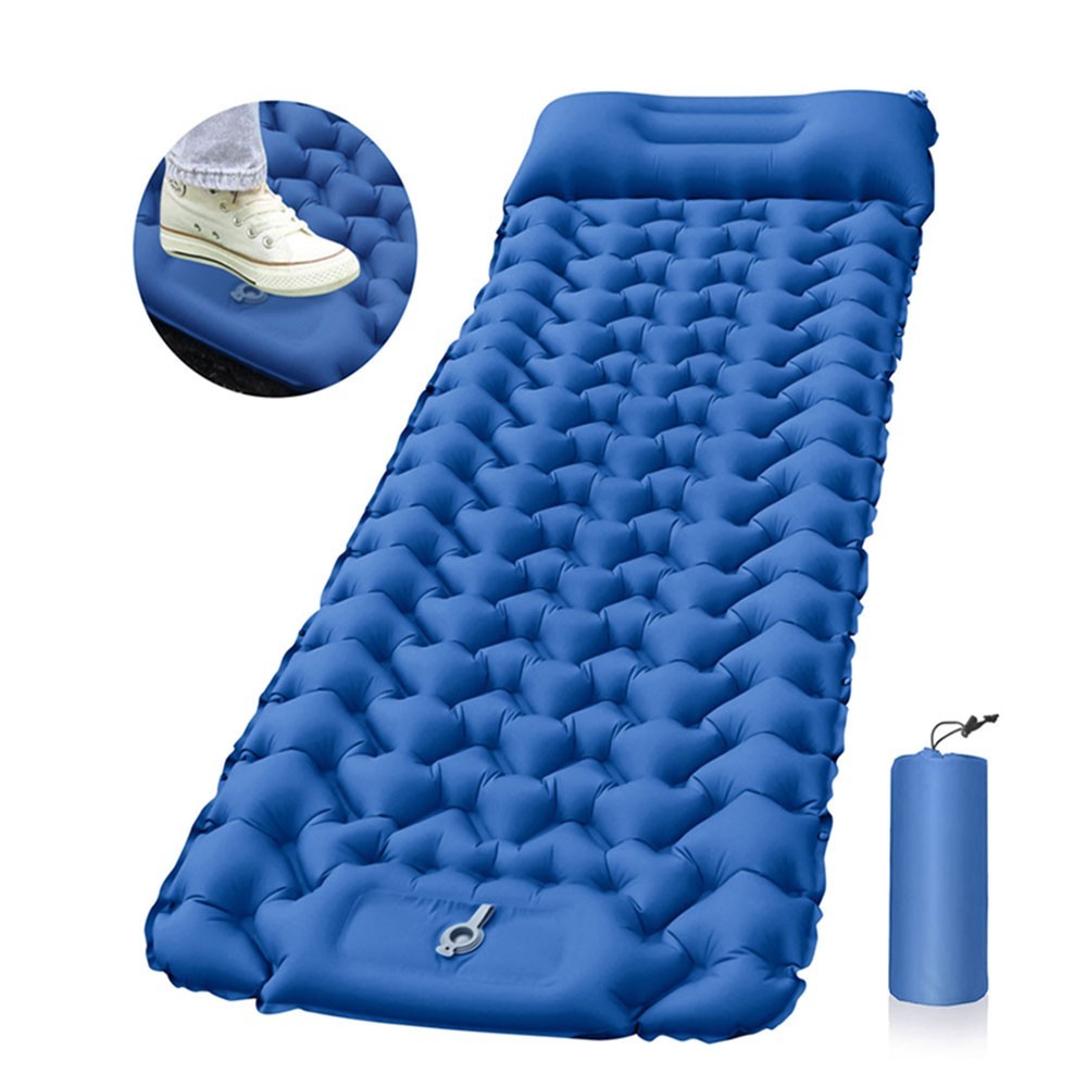 WHOLESALEWIN™ Isomatte Ultraleicht Selbstaufblasend Camping und Reisen Feuchtigkeitsbeständig Luftmatratze für Zelt