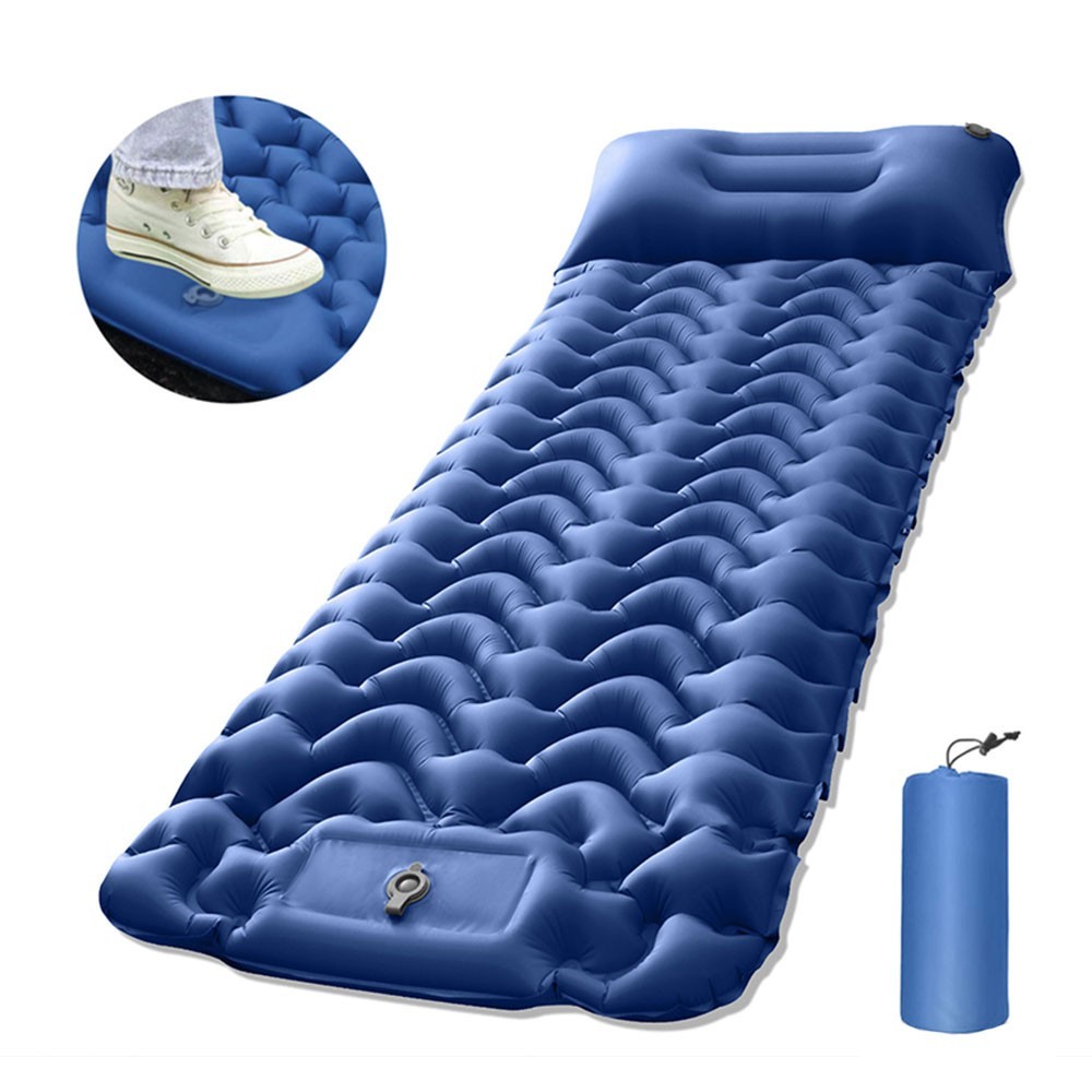 WHOLESALEWIN™ Isomatte Ultraleicht Selbstaufblasend Camping und Reisen Feuchtigkeitsbeständig Luftmatratze für Zelt