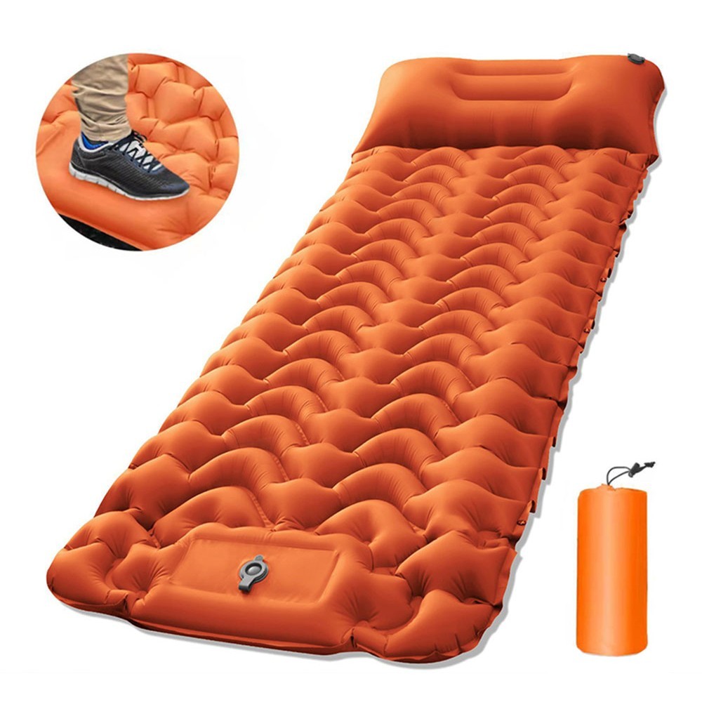 WHOLESALEWIN™ Isomatte Ultraleicht Selbstaufblasend Camping und Reisen Feuchtigkeitsbeständig Luftmatratze für Zelt