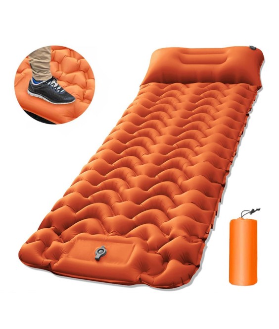 WHOLESALEWIN™ Isomatte Ultraleicht Selbstaufblasend Camping und Reisen Feuchtigkeitsbeständig Luftmatratze für Zelt