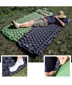 WHOLESALEWIN™ Isomatte Ultraleicht Selbstaufblasend Verdickung Spleißbare Camping und Reisen Luftmatratze für Zelt