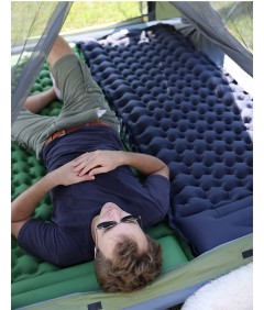 WHOLESALEWIN™ Isomatte Ultraleicht Selbstaufblasend Verdickung Spleißbare Camping und Reisen Luftmatratze für Zelt